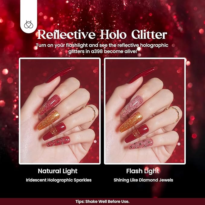 Beetles Cat Eye Gel Nail Polish Set - 20 Colors Gemstone Party Gel Polish Set Pink Blue Red Purple Glitter with Magnet Pen Base Top Coat DIY Salon Manicure Soak Off UV LED Valentines Gifts for Women