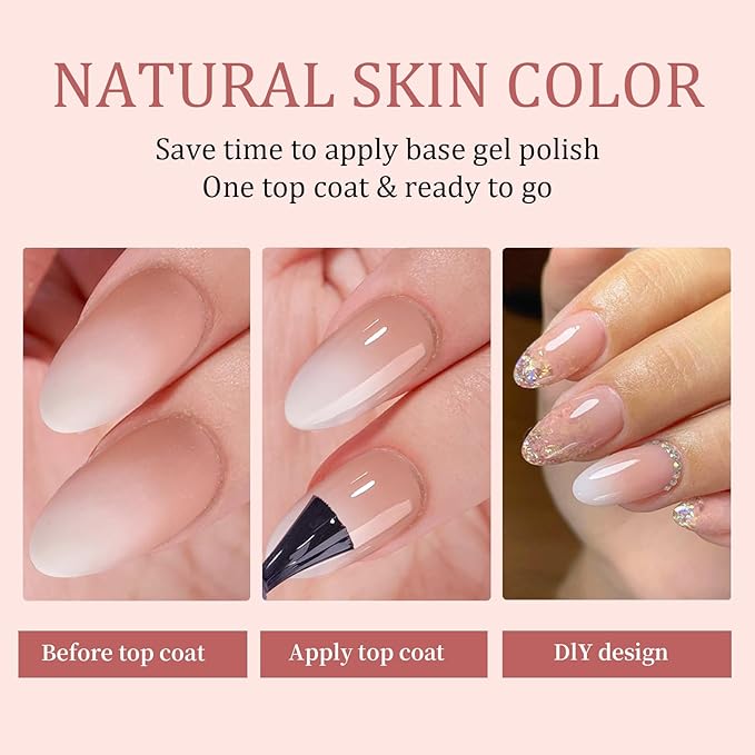 150 Pcs French Tip Press on Nails - Long Square Press on Nails, French Tip Gel X Nails French Press on Nails, Colored Nail Tips Soft Gel Nail Tips Acrylic Nails, French Tip Nails