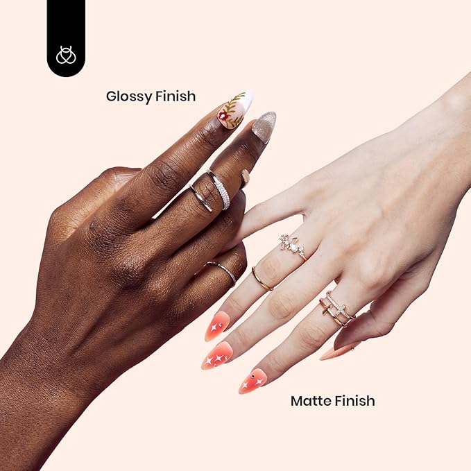 Beetles 3Pcs 15ml Base Gel & No Wipe Top Coat Nail Polish Matte Coat Set, Shine Finish and Long Lasting, Soak Off LED Nail Lamp Art DIY Design Gifts for Women Her