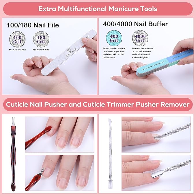 Square Toe Nail Tips Long: Sweet Trend Full Cover Toenail Tips Soft Gel - 600Pcs 15Sizes Pre-etched Matte Press on Nail Extension Kit - Glue & Remover Slanted Clipper Set for Home Salon DIY Soak Off