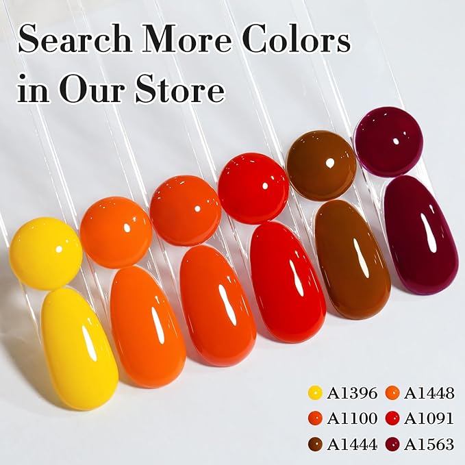 Double Rhythm 0.50 OZ Gel Polish Hema Free Same Color Same Bottle Golden Round Translucent Neutral Natural Milky 15 ML Jelly UV Polish Art DIY at Home (Dark Burgundy-C1563)