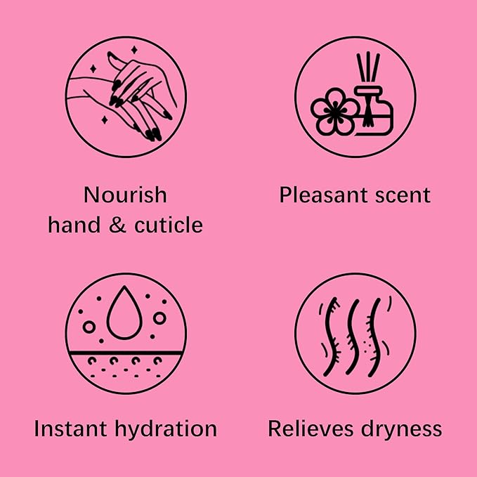 Cold Paraffin Wax Cream for Hands and Feet, Shea Butter Cuticle Balm, Vanila Scent Home Spa, No-Heat Moisturizing Mask
