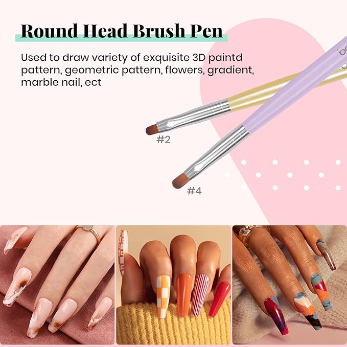 Beetles Reflective Glitter Gel Polish Set 6 Colors Neon Gel Nail Polish Set with 7Pcs Poly Extension Gel Brush Soak Off Uv Led Gel Nail Kit Nails Nail Art Manicure for Women Christmas Gift