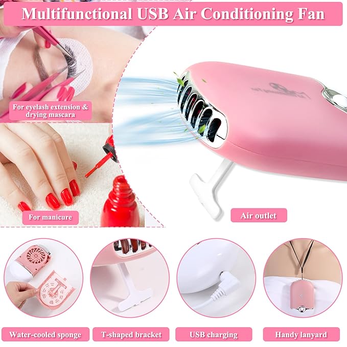 Lash Extension Kit for Beginners, Professional Eye Lashes Extension Kit with Everything: Lash Mannequin Head, Individual Eye Lashes, Glue, Tweezers Lash Extension Supplies for Training Makeup Practice