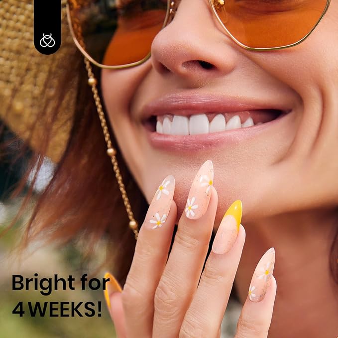 beetles Gel Polish, 15ml Canary Yellow Color Gel Polish Soak Off LED Nail Lamp Gel Polish Nail Art DIY Home Manicure Salon Gel 0.5OZ