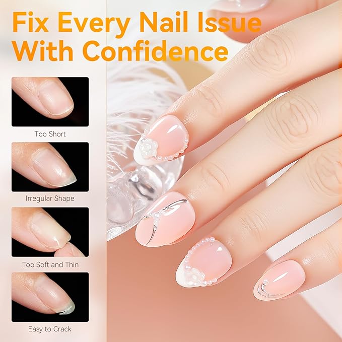 Makartt Almond Nail Tips: 510pcs Full Cover Extra Short Fake Nails, 15 Sizes Soft Gel Half Matte Pre-shape Soak Off for Press on Nails DIY for Extension No Crease Acrylic Nail Manicure Salon Home