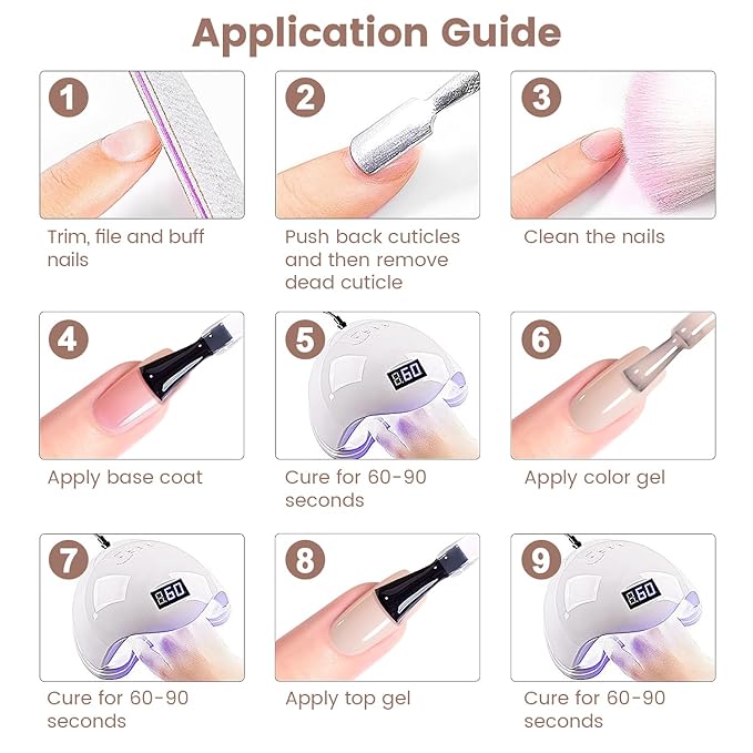 RARJSM Nude Gray Pink Rubber Base Gel Polish Skin Tone Jelly Rubber Base Gel for Nails Natural Clear Color French Manicure Brush on Extend Buidler Gel Soak Off Curing Requires 15ml Salon Home DIY Use