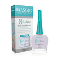 MASGLO 8-in-1 Nail Regenerator Base, Anti-Aging Strengthening Treatment, Hydrating Keratin Booster with Celery Seed Actives, Antioxidant Vitamin E, Smoothing Base, Fast-Drying Clear Shin