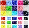 18000pcs (3.4.5mm) 5D Nail Rhinestone DIY Flat Bottom Kit Phone Case Accessories Jelly Flatback AB Jelly Kit AB Rhinestones for Nail Design Charms Gem(5MM5500PC)