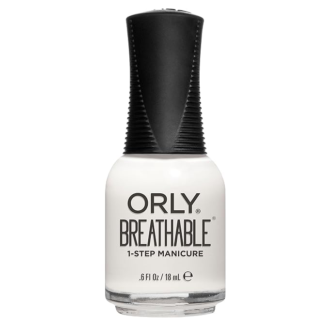 Orly Breathable Nail Color, White Tips, 0.6 Fluid Ounce