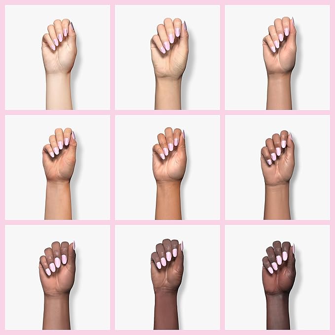 GAOY Baby Pink Gel Nail Polish, 16ml Soak Off UV Light Cure Gel Polish for Nail Art DIY Manicure at Home, Color 1525