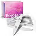 Beetles Pro 120-Pcs Nail File – Professional 100/180 Grit Double Sided Emery Board Nail Files Washable Shaper Files for Acrylic, Gel & Natural Nails – Salon Quality Manicure Tool