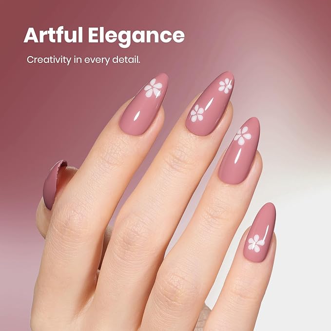 Beetles Pink Gel Polish - 15ML/0.51Fl Oz, Pink Gel Nail Polish, Same Color Same Bottle STAY SHINING Series, Soak Off UV LED Lamp Spring Nails Art, Long-Lasting Manicure Salon DIY Home Nails