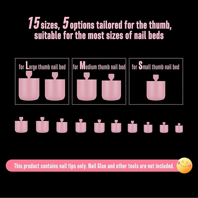 NOVO OVO Berry Pink Square Toe Nail Tips - 240Pcs Soft Gel Press on Toenails, Pure Color Full Cover Fake Nails for Pedicure, PMMA Acrylic False Toe Nails Extension Kit (15 Sizes, Wide Fit)