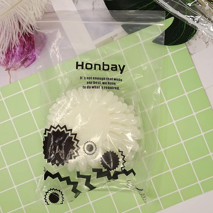 Honbay 12PCS Plastic 20 Tips False Nail Swatches Wheels Nail Art Color Polish Display Wheel for Manicure