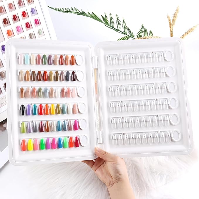 14 Pcs Replacement Detachable Nail Fixed Plates for C9 C10 Nail Color Display Swatch Book