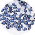 1440 Pcs SS20 5mm Flatback Rhinestones for Nails Art Crafts Glitter Round Gems Crystals DIY Clothes Shoes（Dark Grey)