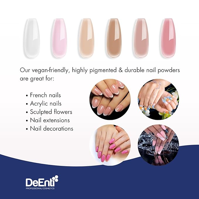 Acrylic Nail Powder - 2oz Dark Pink|Professional Grade, Bubble-Free Acrylic Powder for Nails | Long-Lasting, Chip-Resistant Nail Acrylic Powder for Carving, Extensions & Fake Nails