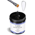 AIJIMEI Clear Hard Gel Builder Gel for Nails 150g 5oz Nail Extension Strengthening and Care Color and Decoration Application (Clear-150g)