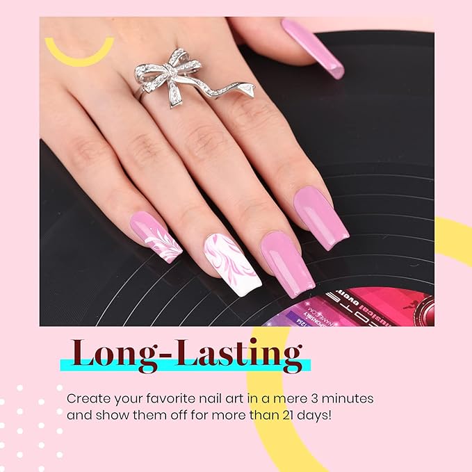 Beetles Pink Gel Polish - Bright Summer 15ML/0.51Fl Oz, Light Pink Gel Nail Polish, Soak Off UV LED Lamp Nail Art, Long-Lasting Manicure Salon DIY Home Spring Nails - Gifts for Her