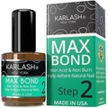 Karlash Professional Made in USA Natural Nail Prep Dehydrate & Bond Primer, Nail Bonding, Superior Bonding Primer for Acrylic Powder and Gel Nail Polish 0.5 oz (Primer)