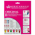 Americanails Plantilla Instructiva Mini de Silicona para Técnicas de Uñas Acrílicas: Mejora tus Habilidades, Aprendizaje Basado en Zonas y Limpieza Sencilla