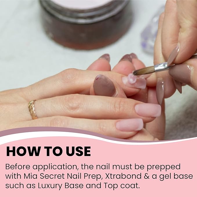 Mia Secret Nudes 1oz Formagel Gel Nail Builder - UV Led Gel - Cover Blush - Cover Tan - Candy Pink Pick Yours (Candy Pink)