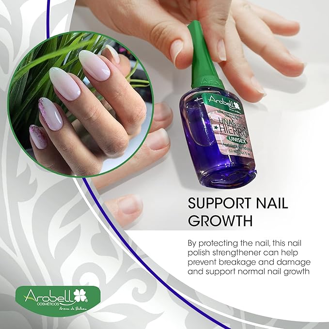 Iron Nail Hardener, No more brittle nails, for Unisex, 0.4 Ounce