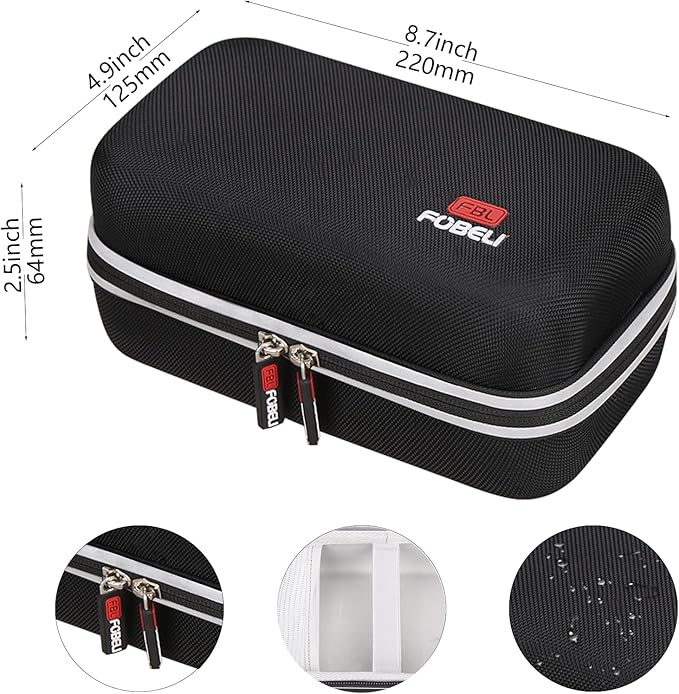 FBLFOBELI Hard Carrying Case for MelodySusie/MOCOWIND/SAVILAND/Groyal Professional Electric Nail Drill Machine