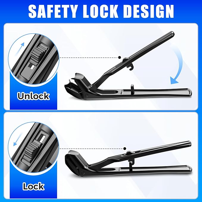 Toenail Clippers for Seniors for Thick Toenails with Wide Opening, Heavy Duty Angled Nail Clippers for Men with Long Handle, Large Fingernail Clippers with Catcher Gifts for Men Women Adults