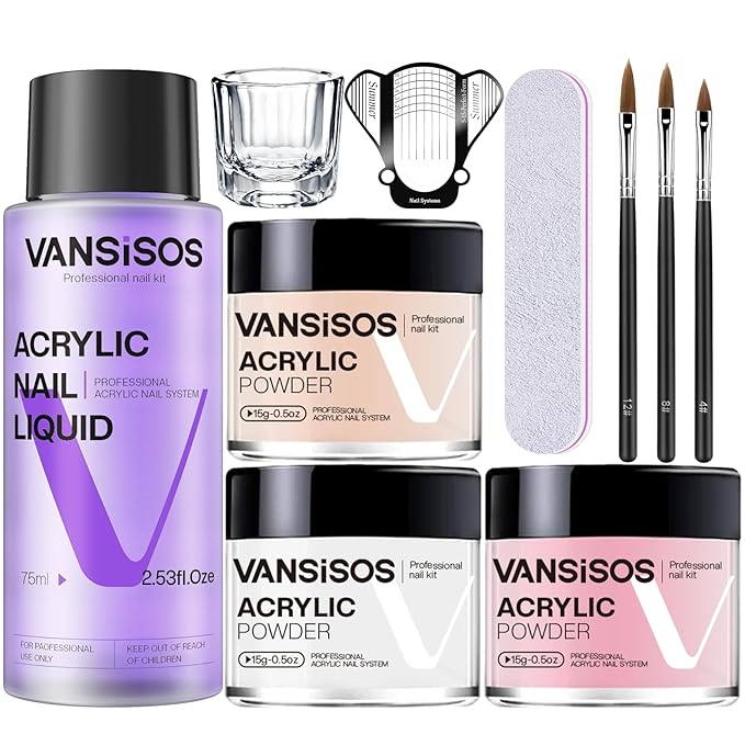 Professional Acrylic Nail Kit: Acrylic Set for Beginners with Everything for Nail Extensions