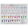 Americanails Acrylic Nail Training Mat, Spanish, Plantilla en Silicona Para Principiantes, Aprender Aplicar Uñas Acrílicas, Ayudará Aprender Los Conceptos Básicos De La Aplicación Acrílica