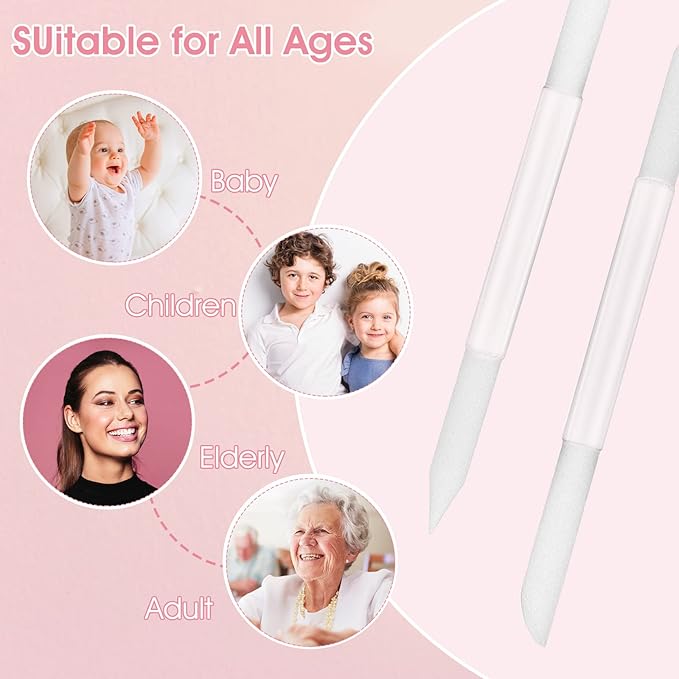 Sibba 2 Pieces Glass Cuticle Pusher Cuticle Remover Tool Double Sided Cuticle Trimmer Manicure Stick Professional Precision Filing Abrasive Surface Nail Salons Set for Women Girls Homes(Transparent)