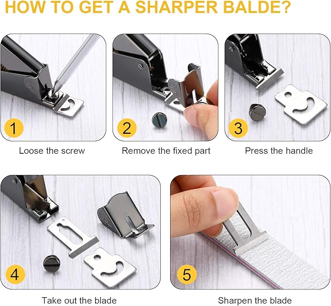 Mudder Acrylic Nail Clippers Kit False Nails Tips Cutter Professional Cuticle Trimmer Nipper Cutter Pusher Remover Stainless Steel Manicure Pedicure Art Tools Set Salon Home(Black)