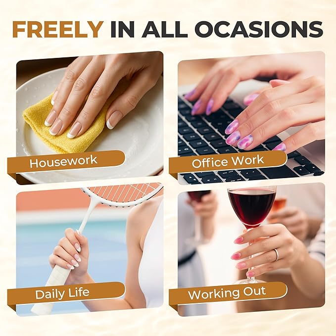 UNA GELLA Fast Drying Super Strong Nail Glue for Press Ons(5ML*3PCS) Acrylic Nails Tips No U/V Light Needed Press On Nail Glue Salon Quality Professional Nail G lue Home DIY with Opener, Drip Use