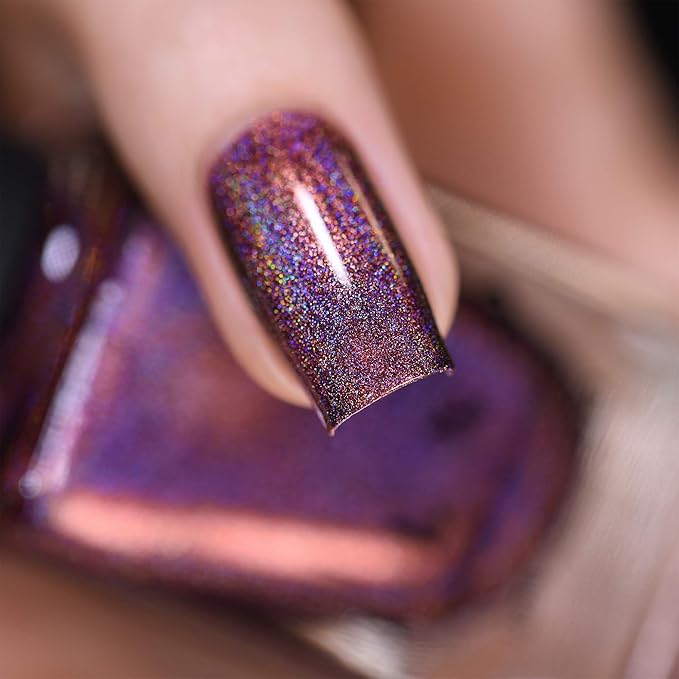ILNP Love Language - Rich Cabernet Red Ultra Holo Nail Polish