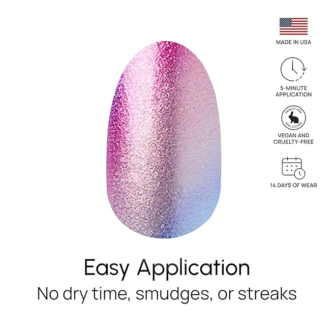 Color Street Wander Luster Shimmer Design Nail Strips