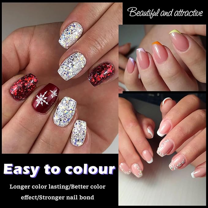 240pc Extra Short Gel Nail Tips Coffin Fake Nails Clear Press ons Nail, XS Short Coffin Nails Tips Acrylic Nails Extension Soft Gel Nails Tip Full Cover False Nail Clear Artficial Fingernails