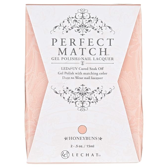 LECHAT Lechat Perfect Match Nail Polish, Honeybuns, 0.5 fluid_ounces