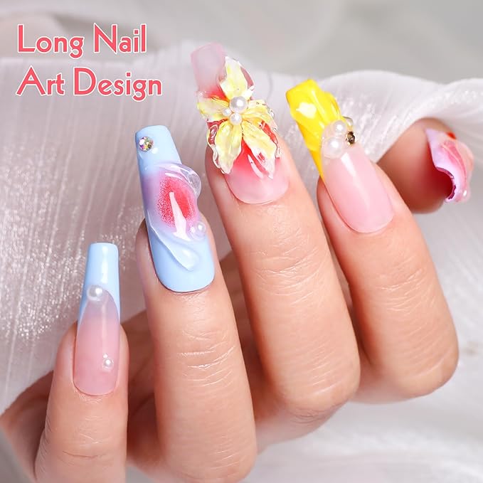 Imtiti 6 Pcs Gel Polish Set,10ml Same Color Same Bottle Cap Spring Summer Gel Nail Polish Kit (Neon Green, Neon Red, Light Purple, Light Blue, Light Pink, Neon Yellow,10ml*6)