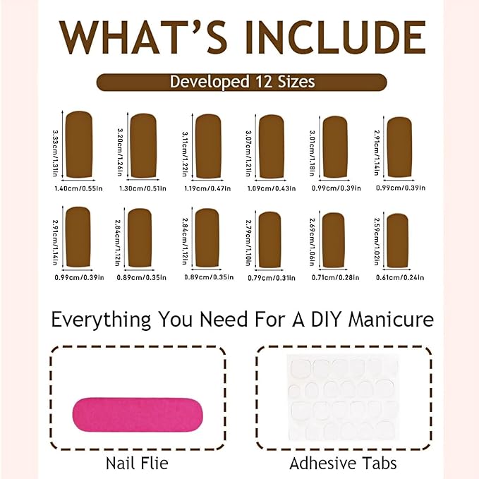 Long Square French Tip Press on Nails Full Diamonds Fake Nail with Full Diamonds Designs False Nails Press Ons Gift for Women 24pcs