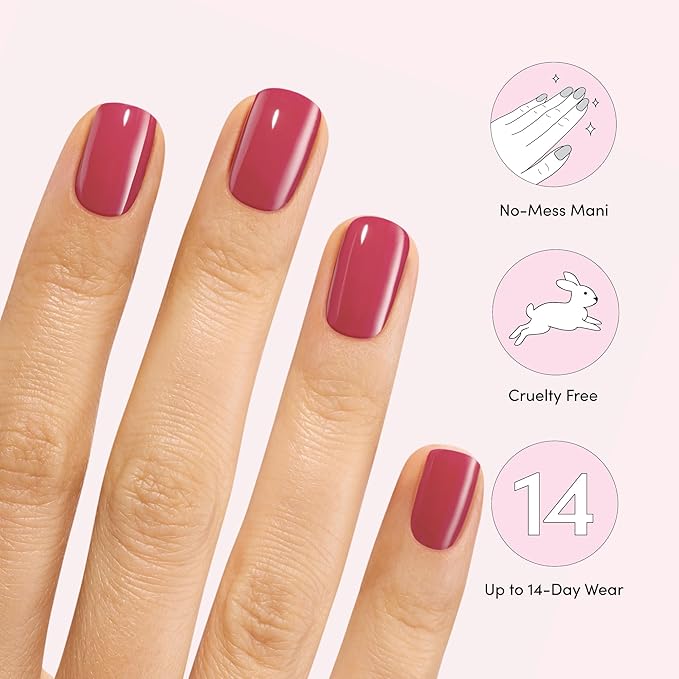 Dashing Diva Gloss Nail Strips Bundle - The Desert Neutrals Collection - Kitten & Merit - UV Free, Chip Resistant, Long Lasting Gel Stickers - Contains 2 Sets