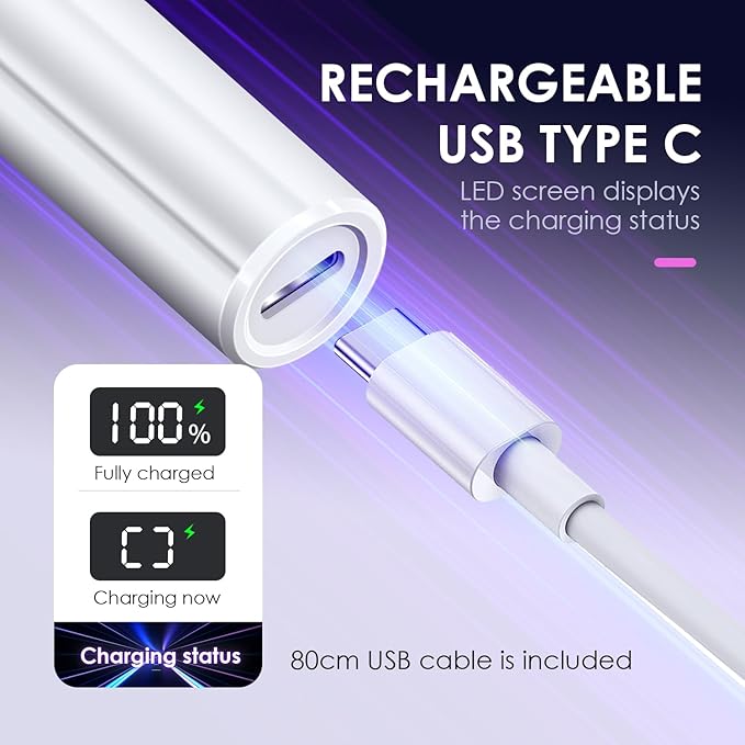 Mini UV Light for Nails,Portable Small Handheld UV Light for Gel Nail,Cordless Rechargeable Flash Cure Lamp,Squish Pen Gel Lamp with Stand for Home/Manicure/Salon,Nail Supplies/Tools/Accessories