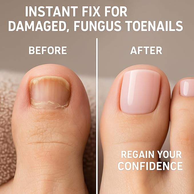 Straight Flat Toe Dual Forms for Polygel,GlimightyX Square Toenail Molds Reusable Natural,Toe Nail Tips for Polygel Builder Gel Acrylic Extension with French Guidelines,12 Sizes 120Pcs