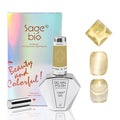 Cat Eye Gel Nail Polish 15ml Golden Shell, Magnetic Glass Bead Effect, Shimmer UV LED Soak Off Gel, Perfect for Home DIY Manicure