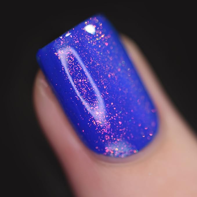 ILNP Scarlet - Red, Orange, Gold, Green Iridescent Topper Nail Polish
