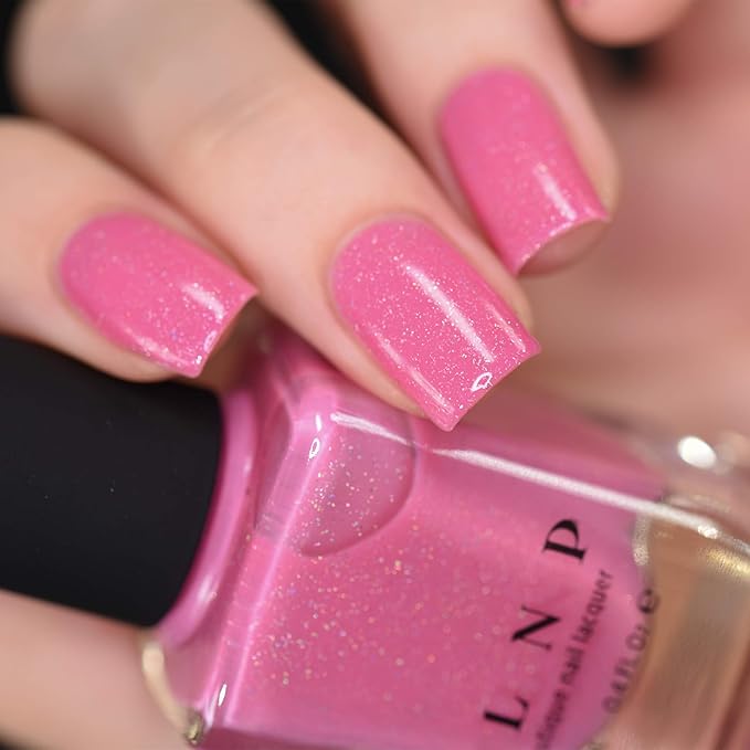 ILNP Gumdrop - Bubblegum Pink Holographic Nail Polish