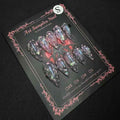 Short Fake Nails Unique Press on Nails Handmade 3D Nail Art Gothic Luxury Elegant Size L