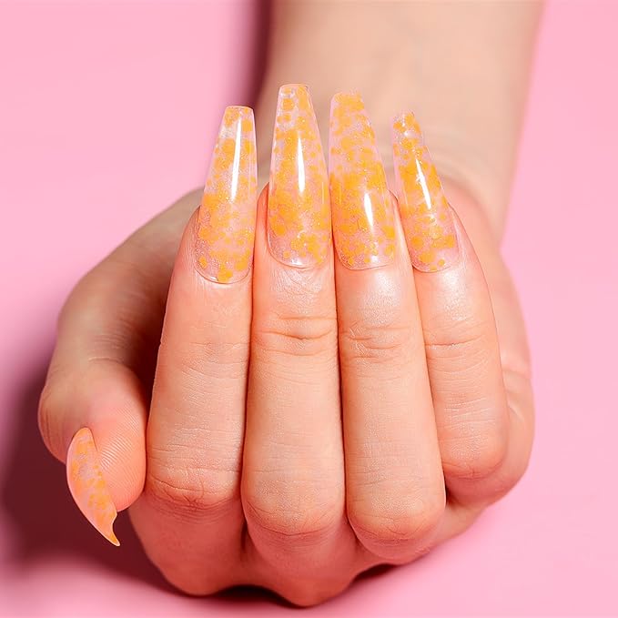 AIMEILI Poly Nail Extension Gel Glow in the Dark Builder Nail Gel Hema Free Poly Nail Enhancement Nail Art Design DIY Salon Nail At Home Gift for Women Nail Gel - 021