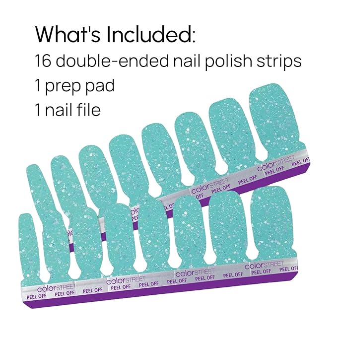 Color Street SPF BFF Glitter Nail Strips